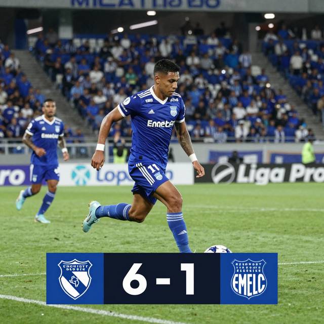 Independiente del Valle hủy diệt Emelec 6-1 tại Liga Pro 2026