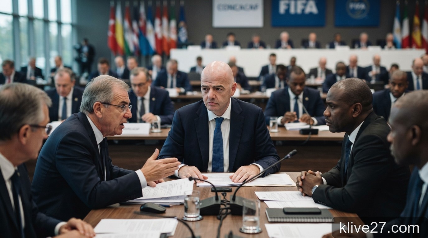 Cuộc nội chiến tại FIFA: Các liên đoàn châu lục chia rẽ về tương lai của Gianni Infantino
